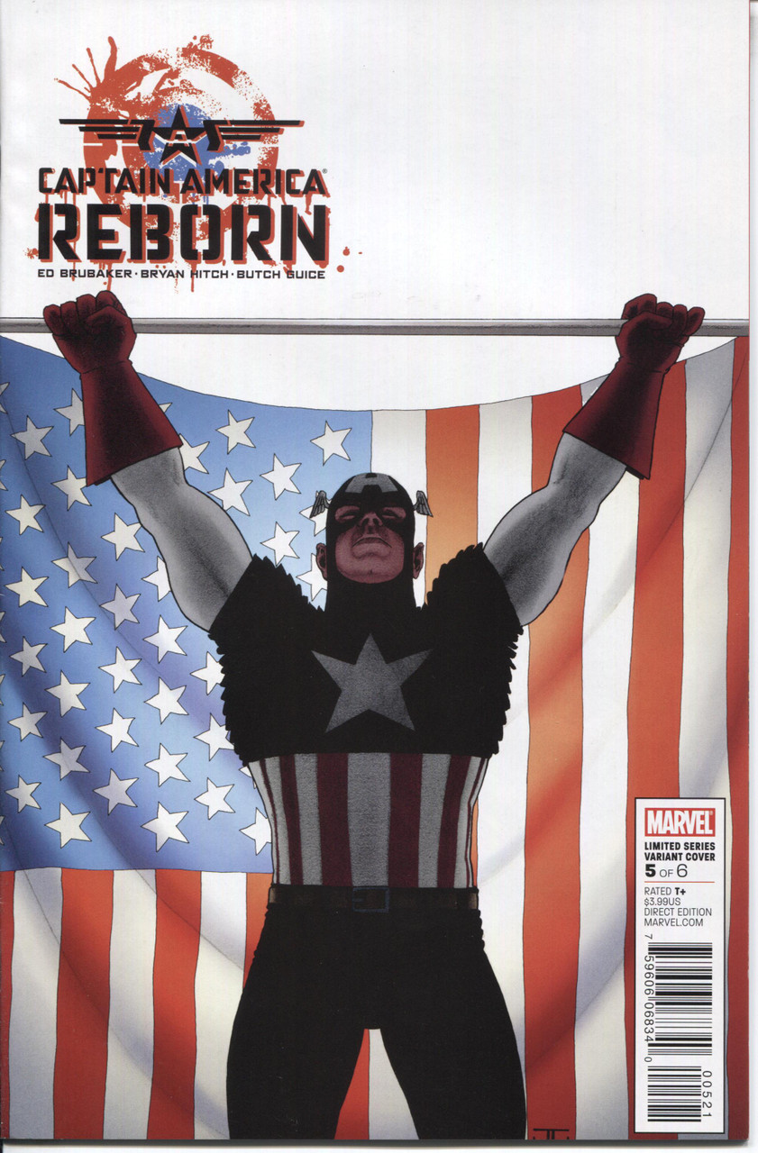 Captain America Reborn #5 B NM- 9.2